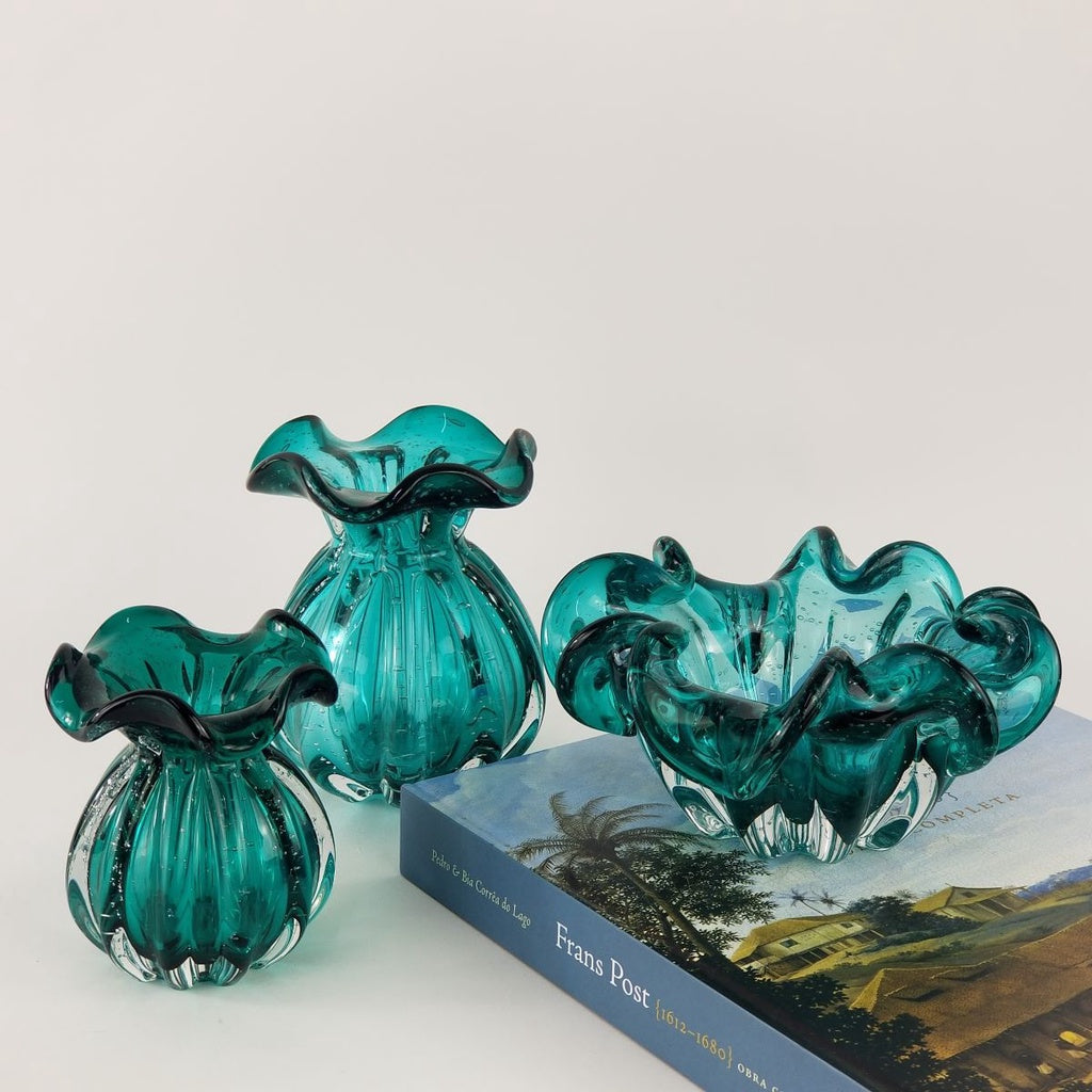 Kit 2 Vasos Murano Milano Amalfitana
