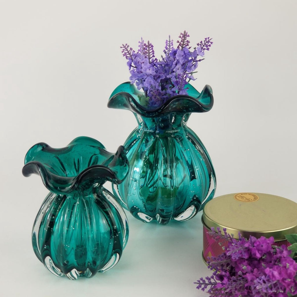 Kit 2 Vasos Murano Milano Amalfitana