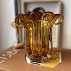 Vaso Murano Âmbar Lapozzo