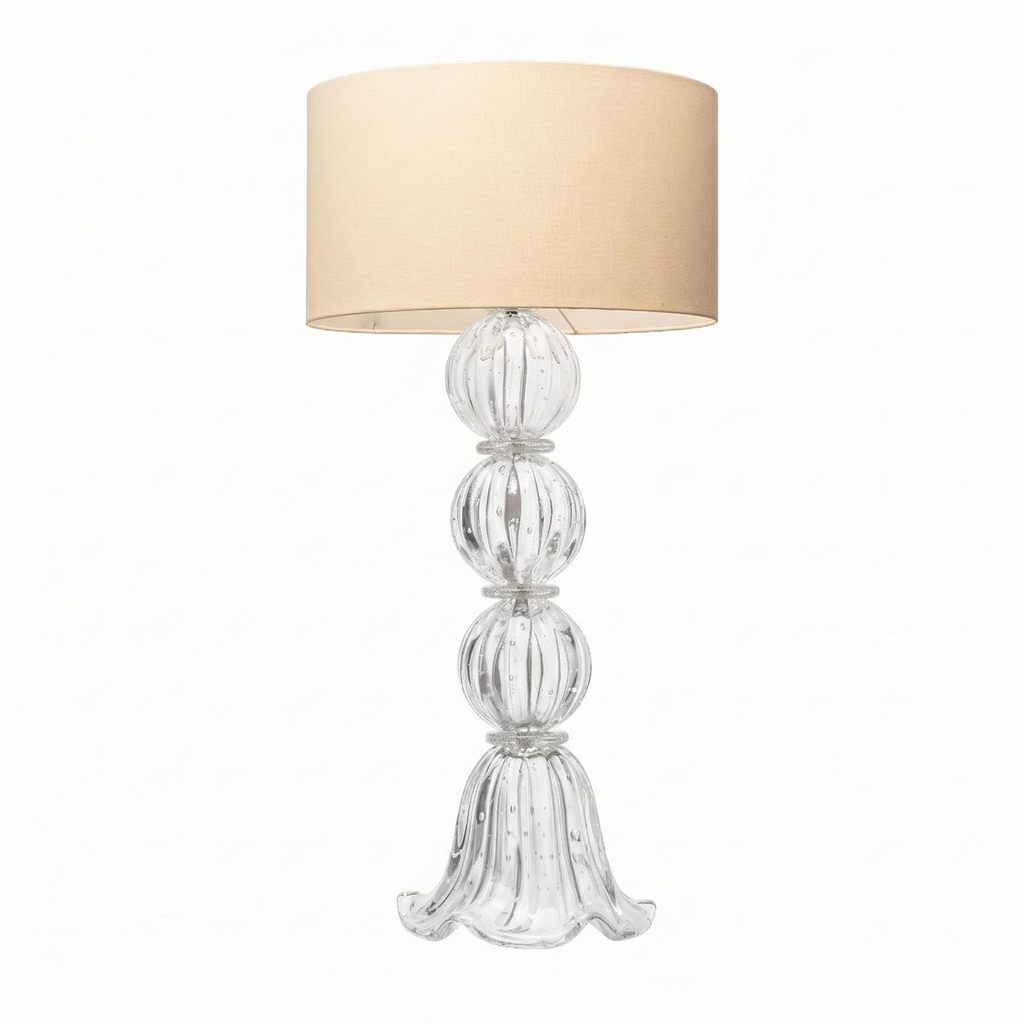 Abajur para Quarto Sala Cristal Murano Signoretto